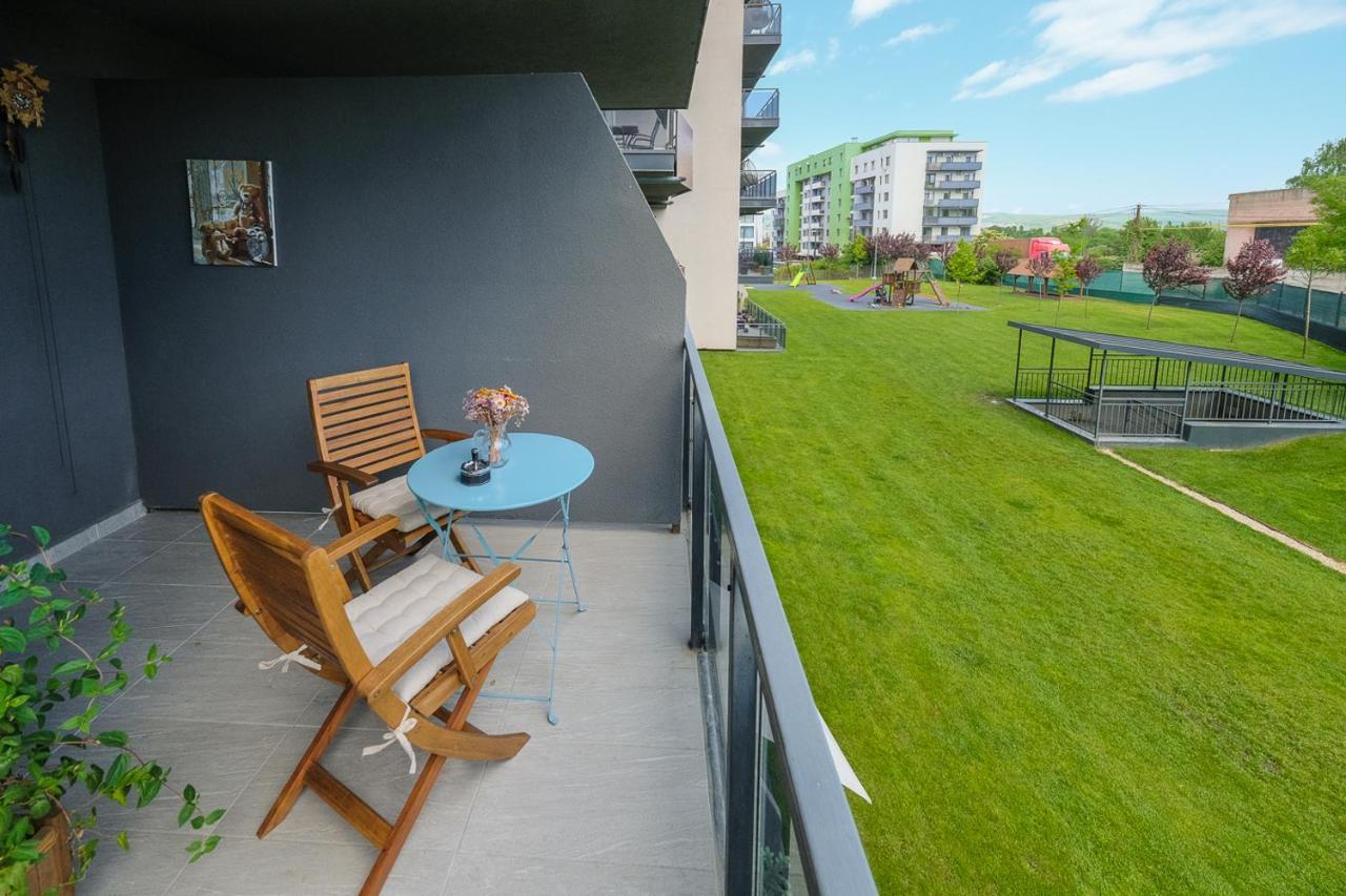 Grand Park Blue Iulius Mall Leilighet Cluj-Napoca Eksteriør bilde